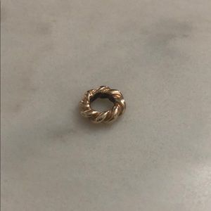 Pandora Gold Rope Charm